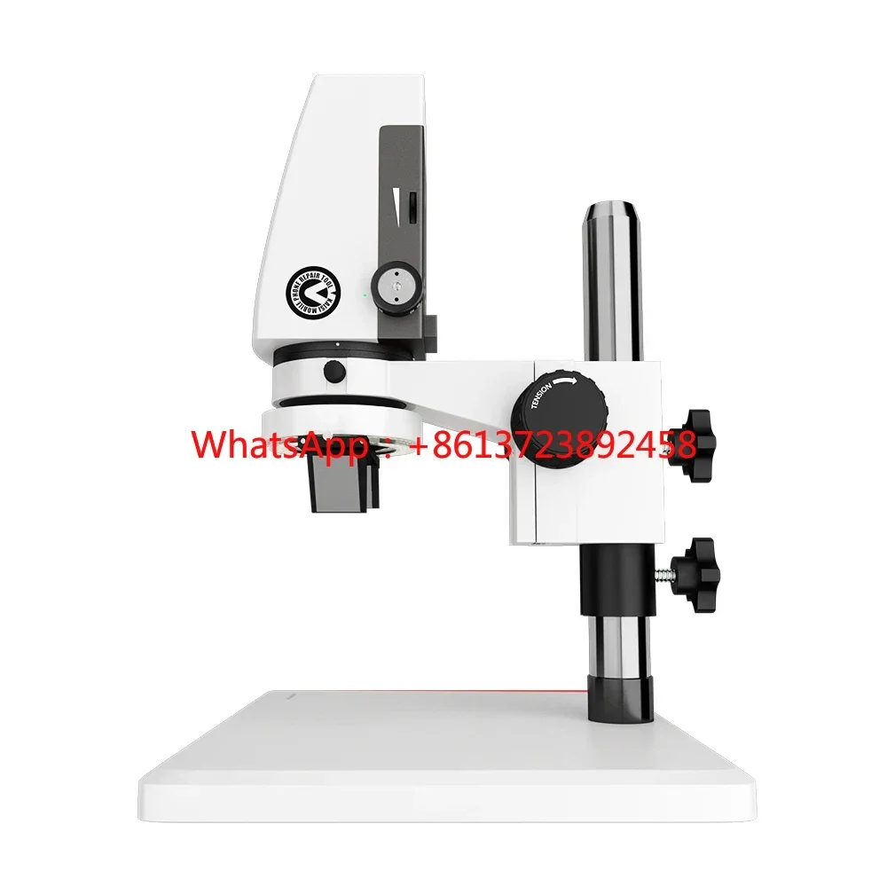 

360 Degree Ranging kaisi 300DP 3D video microscope for mobile phone repairing with 12 inch display