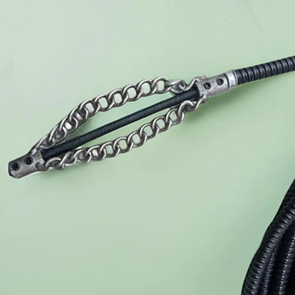 آلة تنظيف استنزاف الحفر الكهربائية 1-5 متر مع تمديد أنابيب الصرف الصحي الحفارة تنظيف خط أنابيب الربيع أداة التجريف