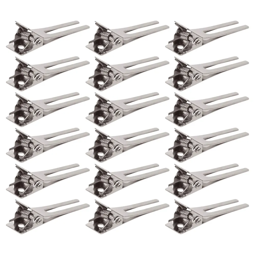 

35pcs Metal Duckbill Clips for Hair Sectioning Styling Durable Salon Accessories Hairdresser Tools Barber Grips