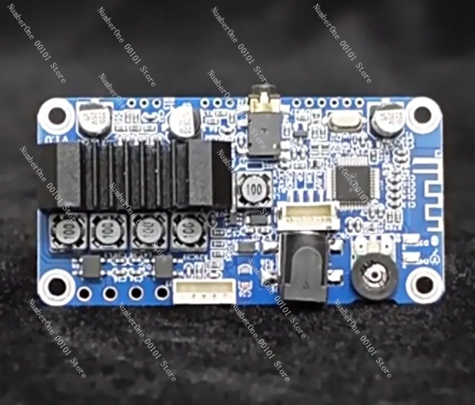 BDM3P Portable Bluetooth 5.3 Amplifier, TPA3116 2x50W Stereo Amp with DSP Tuning for Electric Car Speaker DIY Audio