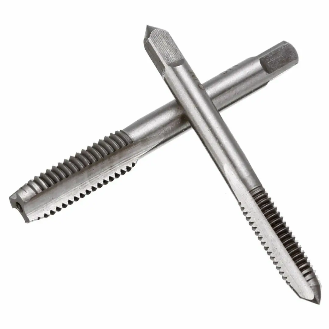 5PCS HSS Metric Tap Drill Set for M3 M5 M6 M8 with Hexagon Handle - High Speed Steel Threading Tools for Auto Repair & Machinery