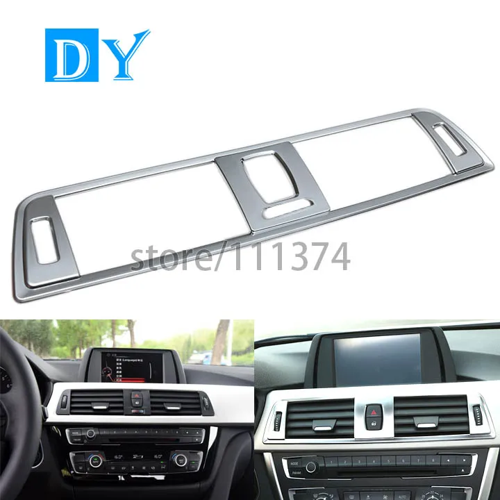 

Chrome For BMW 3 4 Series 3 Series GT F30 F36 316 318 320 2013-2019 Vent Outlet Air Conditioning Cover Trim