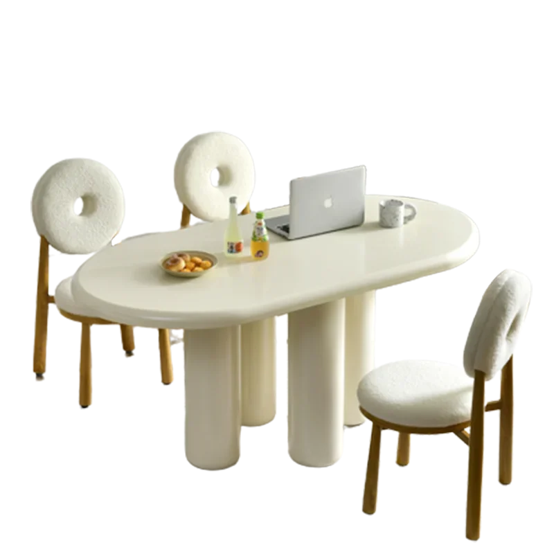 Multifunctional Minimalist Dining Table Coffee Nordic Living Luxury Dining Table Chair Industrial Mesa Comedor Kitchen Furniture