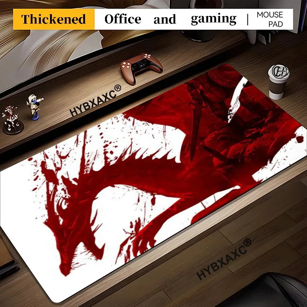 

HD fashing D-dragon A-age Mouse Pad Mousepad Large Gaming LockEdge Thickened Computer Keyboard Table Desk Mat HYBXAXC