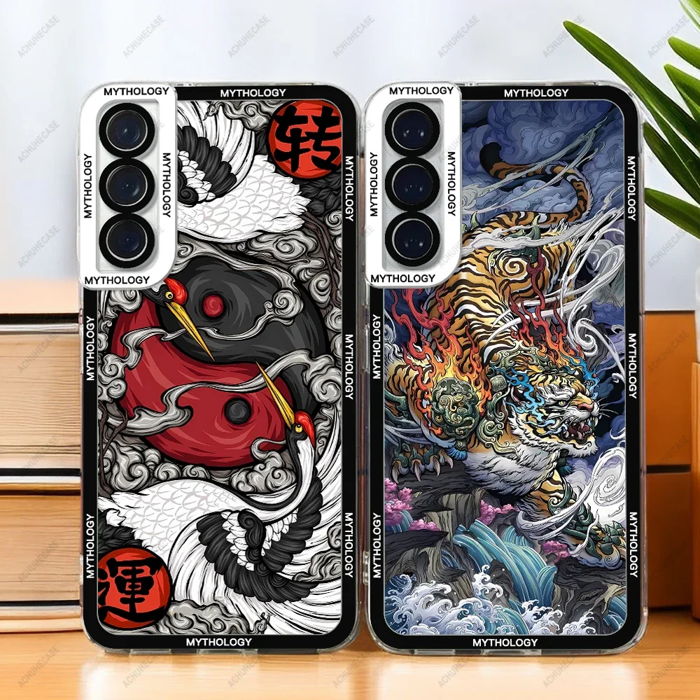 Mythical Creatures Case for Samsung Galaxy A12 A13 A14 A21S A22 A24 A50 A31 A32 A33 A34 A51 A52 A53 A54 A55 A71 A72 A73 Cover