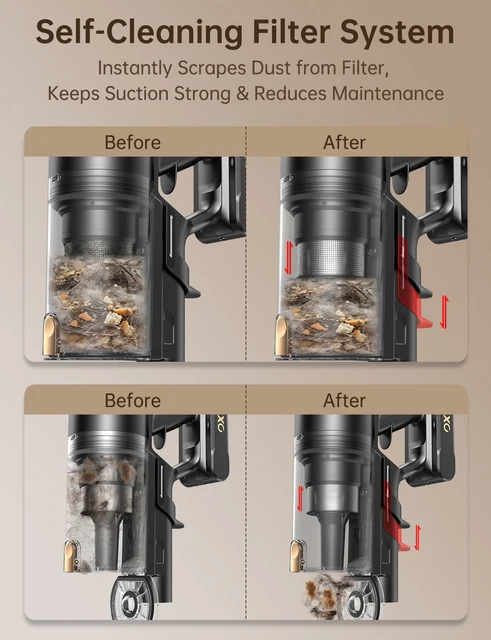 Cordless Stick Vacuum Cleaner 600W/58Kpa/up to 65 Mins Running Time 3 Suction Modes Washable HEPA Filter Digital Display 4-in-1 Handheld Vacuum Self Standing Anti-Clog Roller Brush for Hardwood Carpet Pet Hair US Household 6 Cordless Stick Vacuum Cleaner 600W/58Kpa/up to 65 Mins Running Time 3 Suction Modes Washable HEPA Filter Digital Display 4-in-1 Handheld Vacuum Self Standing Anti-Clog Roller Brush for Hardwood Carpet Pet Hair US Household 6