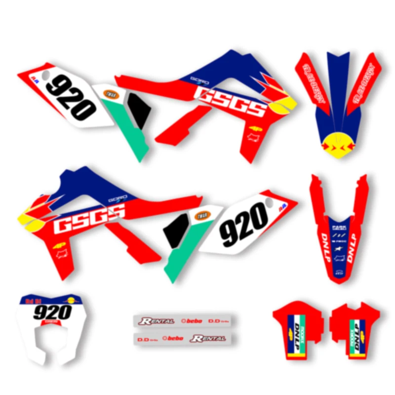 

SPACE Custom Motorcycle Graphics Background Decal for GASGAS 2012 2013 2014 2015 2016 2017 EC Decals Stickers Kits 006