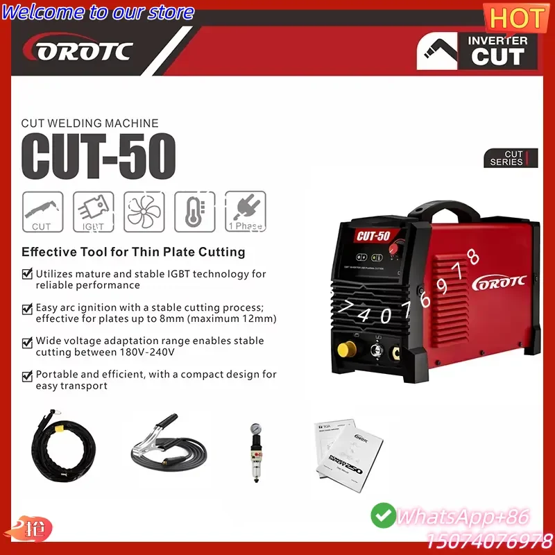 2026 CORO 12mm Plasma Cutter 4.5kW Power New Ultra Portable (8KG) & Compact Design Driver for Easy Transport OEM/ODM