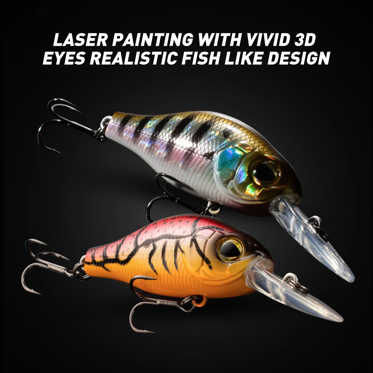 Wobbler Angelkder Schwimmende Wobbler 55 mm 65 mm fr Hecht-Minnow-Kder  zum Angeln Kunstkder Angelkder - AliExpress 18