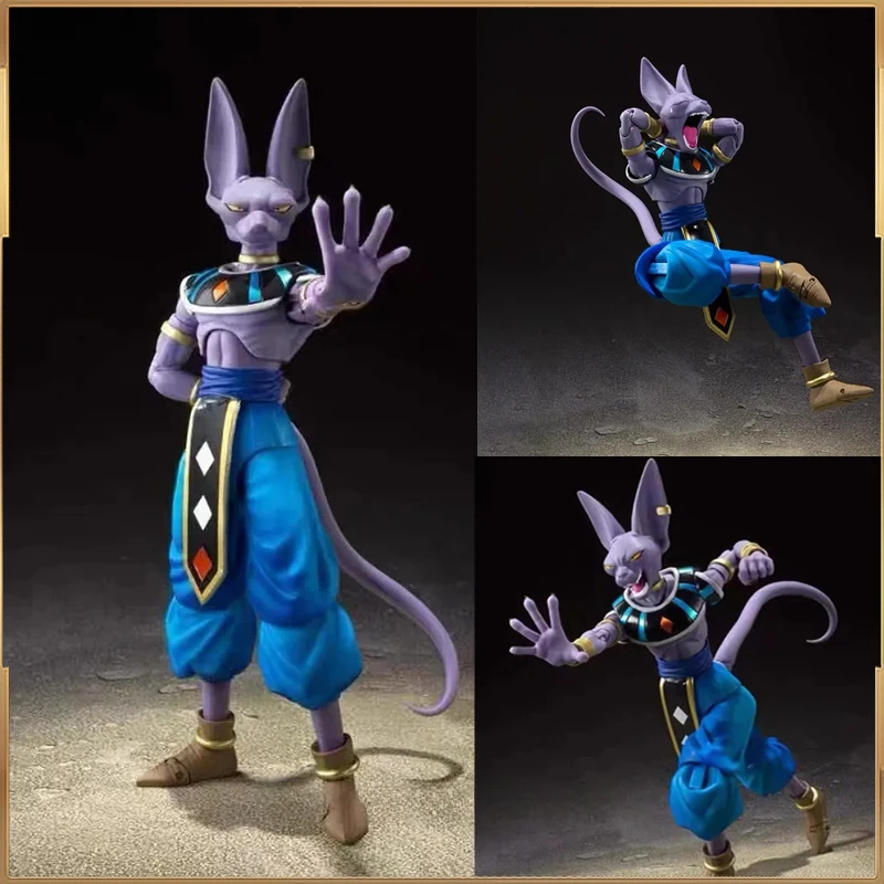 Dragon Ball S.H.Figuarts Action Figure, PVC Collectible Figure, Super BEERUS 2021 CJ Limited, Regalo Original En Caja