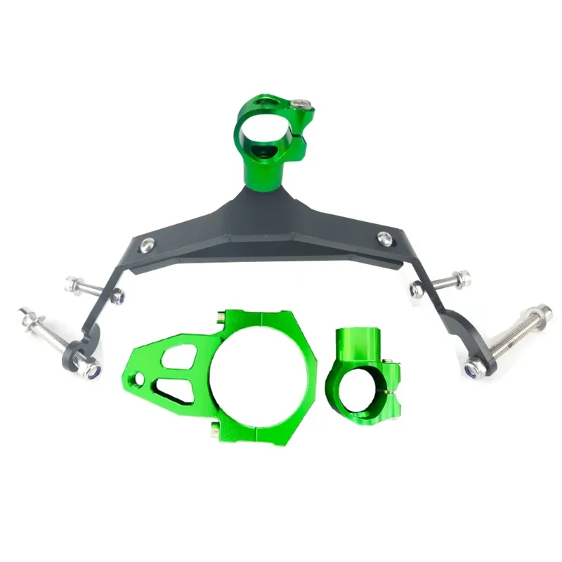 Kawasaki Z900RS 댐퍼 마운트 브래킷 지원 키트 2018 2019 2020-2022 용 섬유 탄소 스티어링 댐퍼 안정기 오토바이