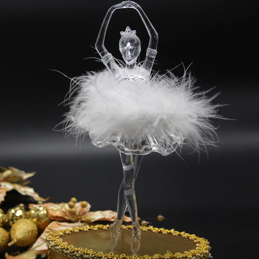 Christmas Decorations Fashion Exquisite Ins Ballet-dancing Girl Princess Pendant Creative Home Desktop Ornaments Decoration Prop