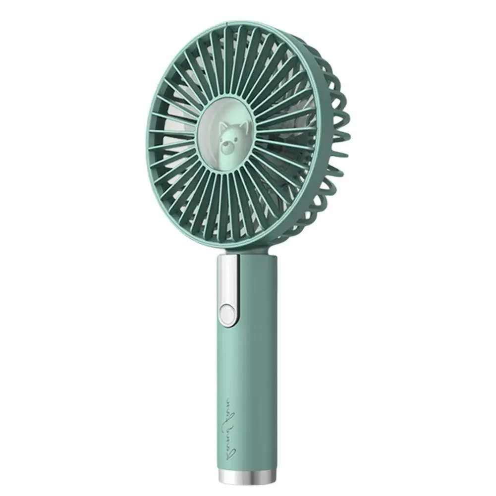 Outdoor Portable Fan Low Noise Hands-free ABS School Student Mini Fan for Children Camping