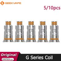 5/10pcs GeekVape GeekVape G Series Coil Mesh 0.6ohm/KA1 1.2ohm/G0.8/G1.0 Fit Digiflavor DU Pod/Wenax Stylus/Wenax C1/AP2 Kit