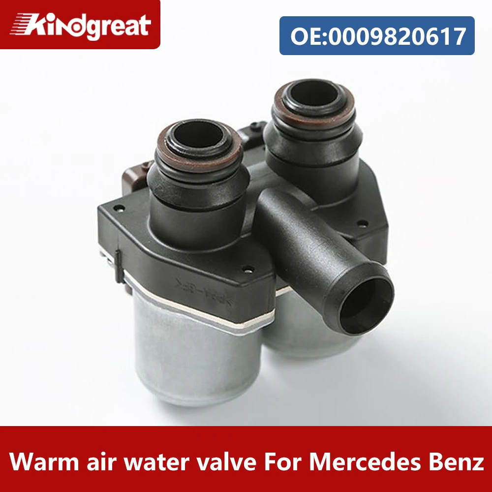 

Air Conditioning Solenoid Valve For Mercedes Benz Thermostat Warm Water Valve 0009820617