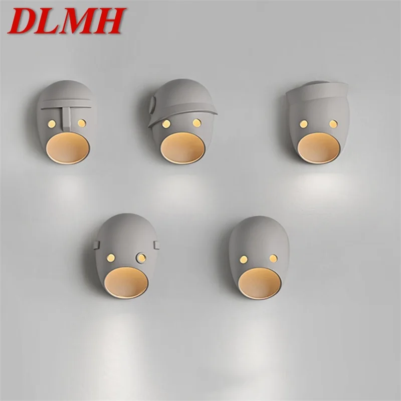 

DLMH Nordic Wall Lamp Vintage Simple LED Creative Decorative Corridor For Hotel Living Room Sconce