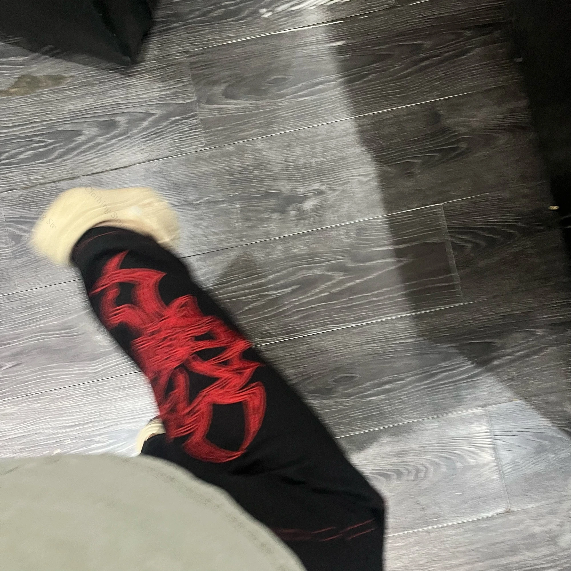 تطريز أنيق ديكور ملابس الشارع الشهير السراويل الطويلة الجينز النساء رجل السراويل رجل غير رسمي الملابس الدنيم Y2k الجينز السراويل