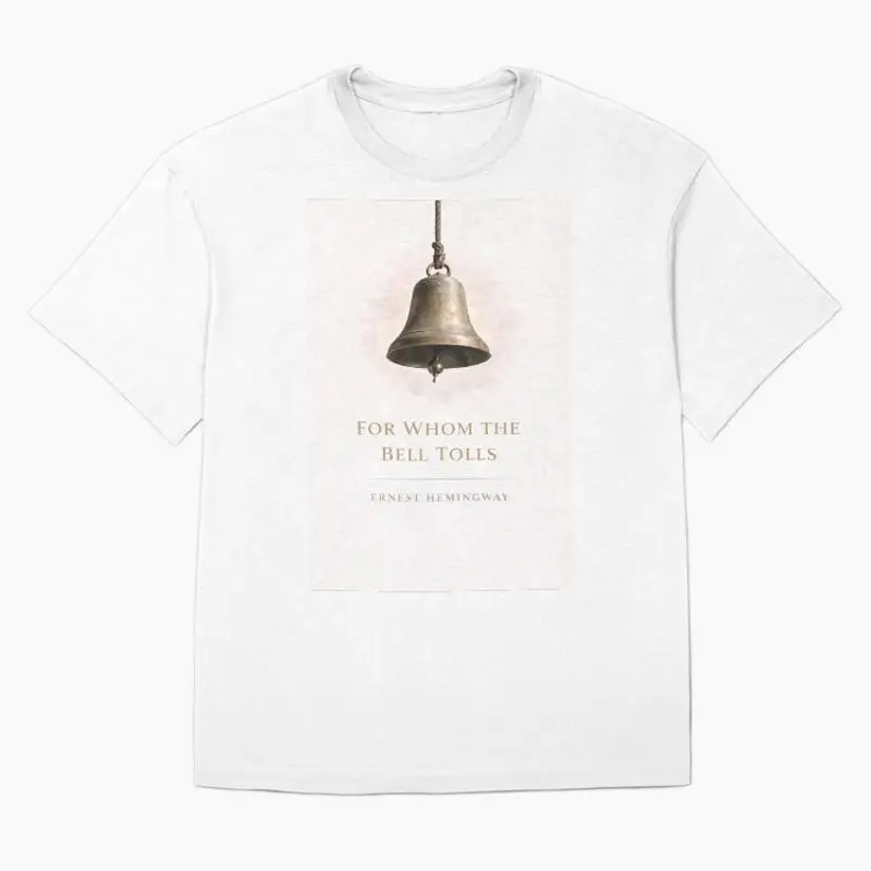 Ernest Hemingway Minimalist Literary Classics T-Shirt