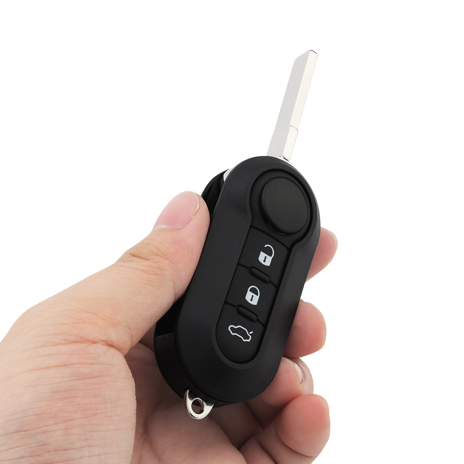 3 Buttons Car Remote Key Fob Shell Fit for Fiat Panda Punto DobloDucato Peugeot Citroen Brava Bravo Evo Grande Key Case Cover
