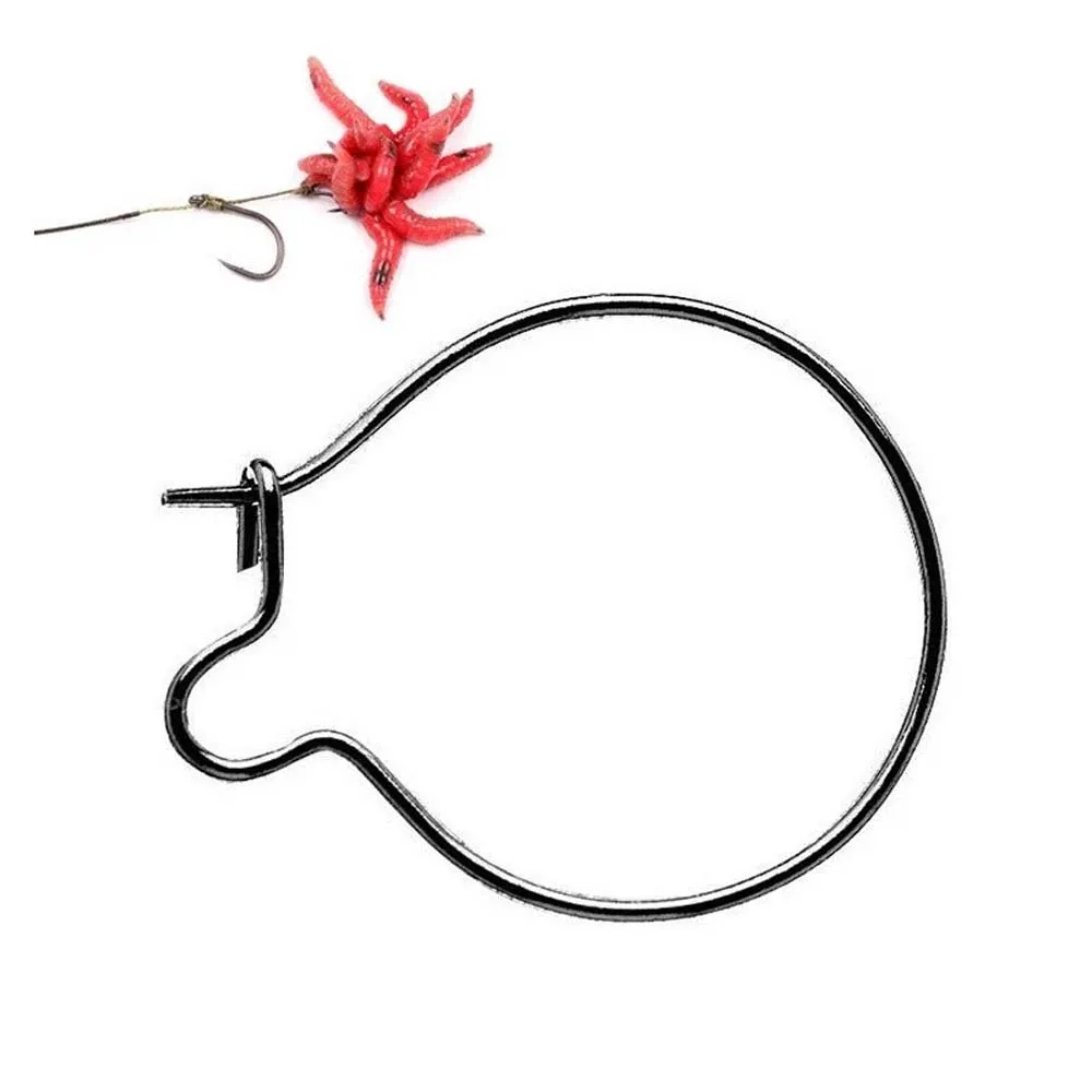 

Tools 20PCS Carp Fishing Bait Sting Pin Spike Live Bait Fishing Bait Ring Bait Ring Hooks Maggot Clips Fishing Maggot Clip