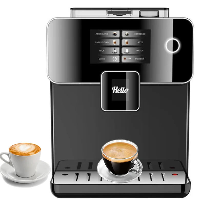 Auto Smart Cafe Commercial Professional Fully Automatic Espresso Coffee Cappuccino Vending Coffe Making Machine Automatic Prices