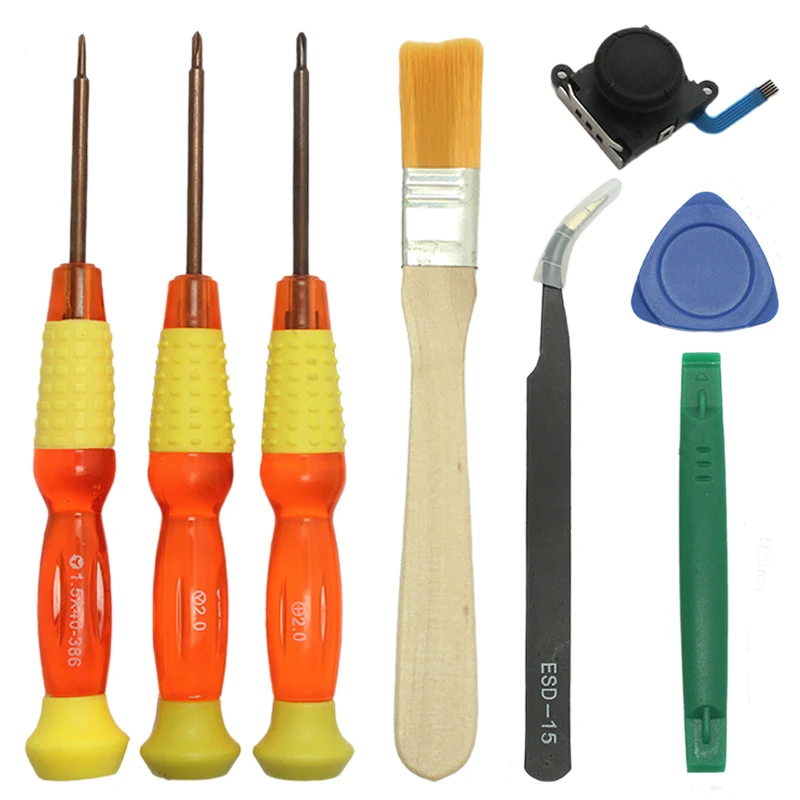 

Комплект для замены игрового планшета, отвертка, инструмент для разборки для Nintendo Switch/Switch Lite 3DJoy-con, контроллер, аксессуар для ручного ремонта