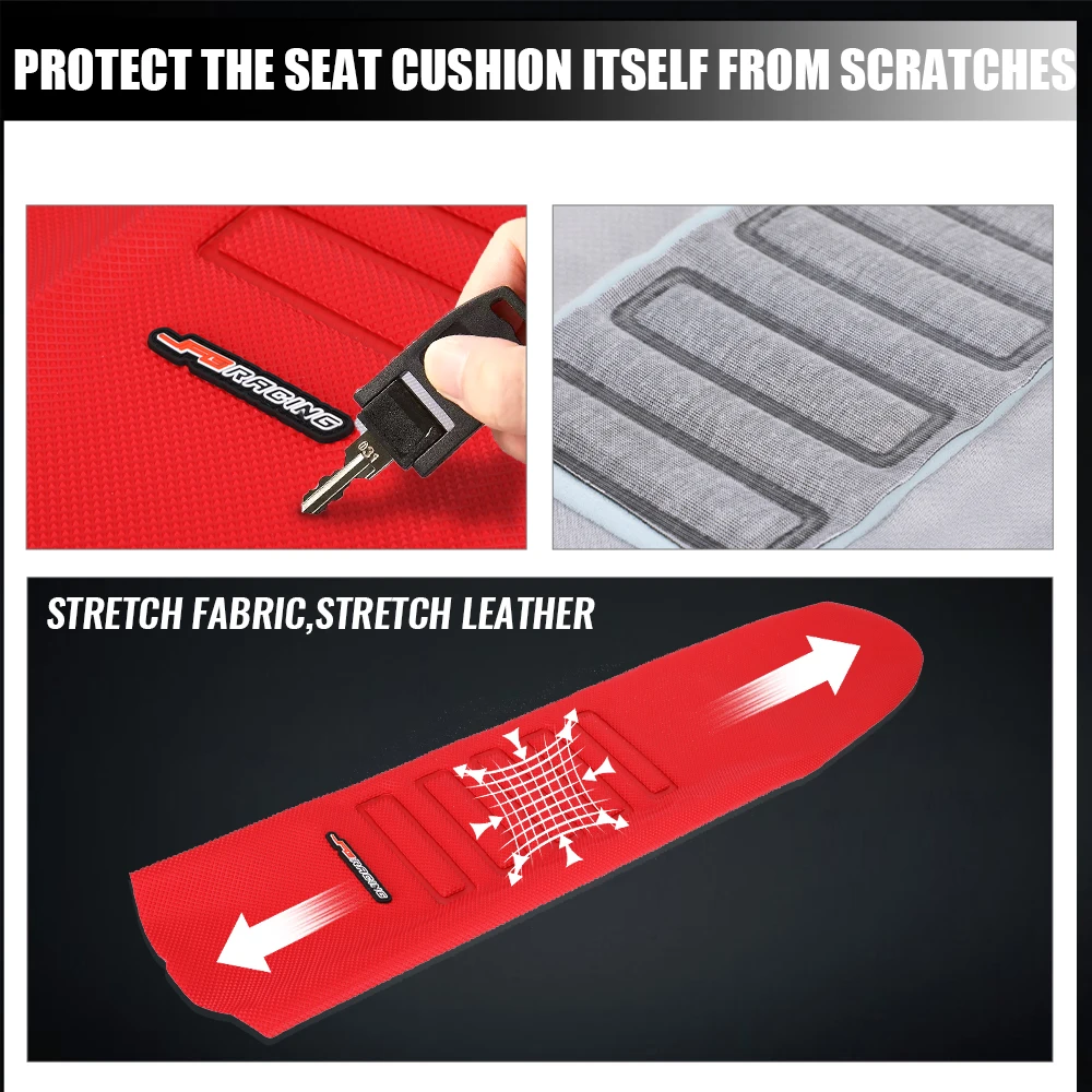 Motorcycle Accessories Seat Cover Waterproof Non-slip Design Universal For Honda KTM YAMAHA KAWASAKI CRF XC EXC 85 125 150 250 image 6