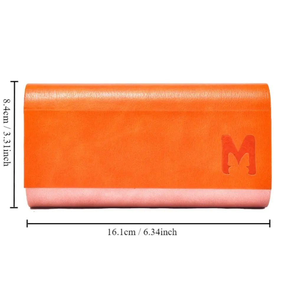 VBCX NEW Dual- Glasses Case Double Eyeglasses Case For 2 Pair Eyeglasses Holder Portable Glasses Case Double Layer Glasses Case