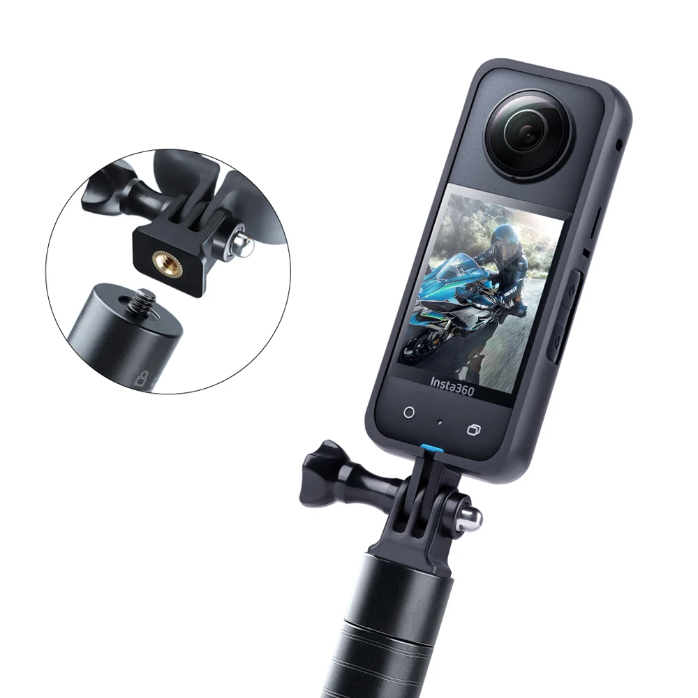 Carcasa de marco para Insta360 X3, cubierta protectora de plástico, adaptador de montaje para Insta 360 X3, accesorios para Cámara de Acción