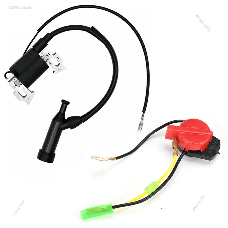 For Honda GX110 GX120 GX140 GX160 GX200 5.5HP 6.5HP Ignition Coil Magneto Module Lawn Mower Generator Engine Replacement Parts