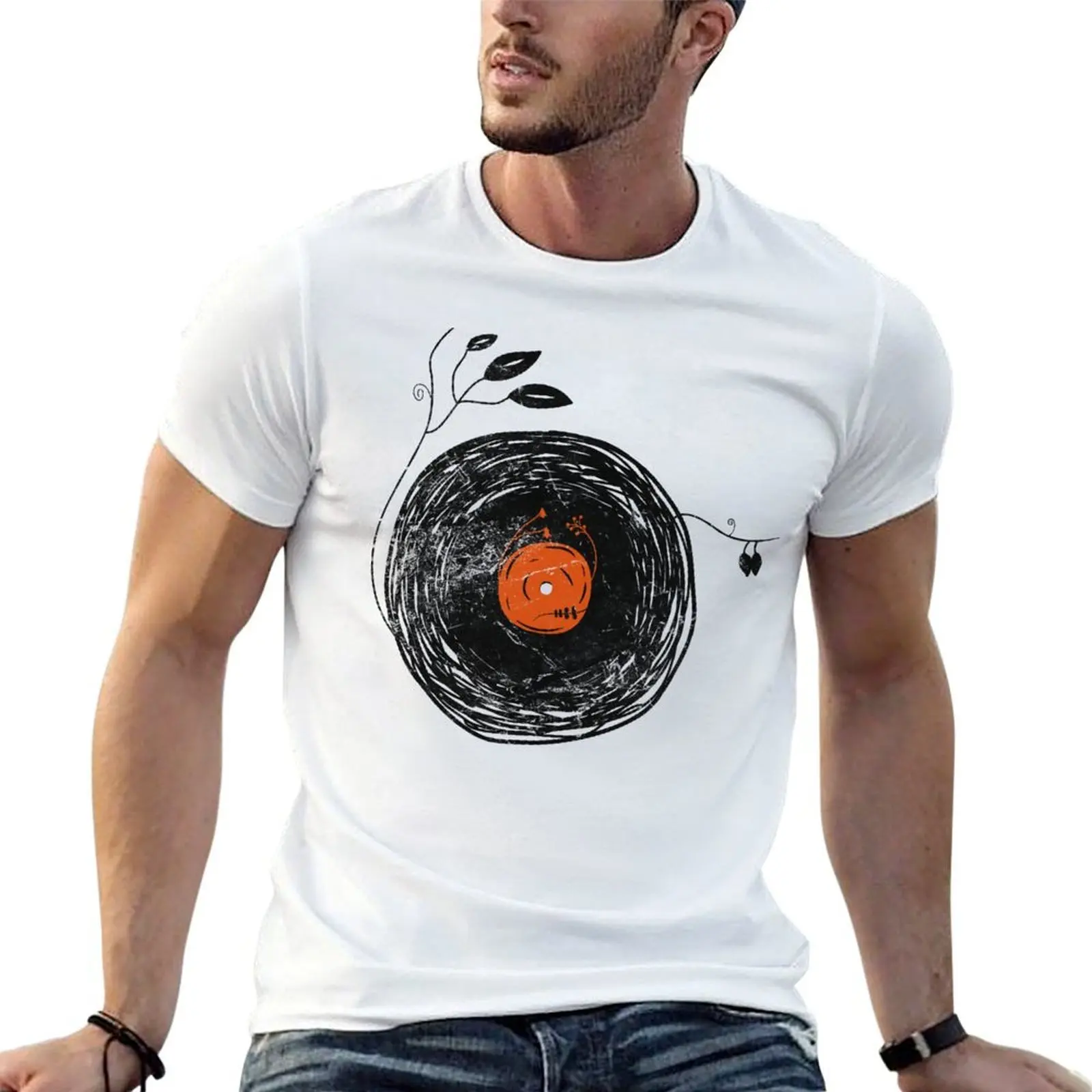 

Enchanting Vinyl Records Vintage - Vinyl record player - 80s Vinyl records Vintage T-Shirt man t shirts graphic T-Shirt