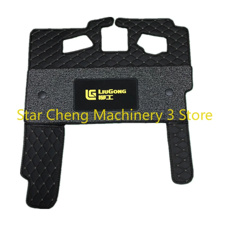 

For LIUGONG 908/910/913/920/922/9075 E Cab High Quality Foot Pad Rubber Floor Mats Carpet Excavator Parts New