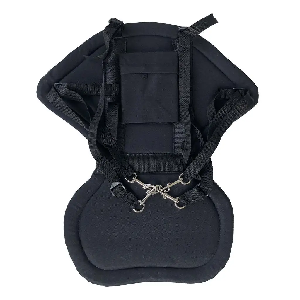 Inflatable Kayak Seat Boat Cushion Marine Canoe Backrest Adjustable Pad Support for Children Paddle Trips