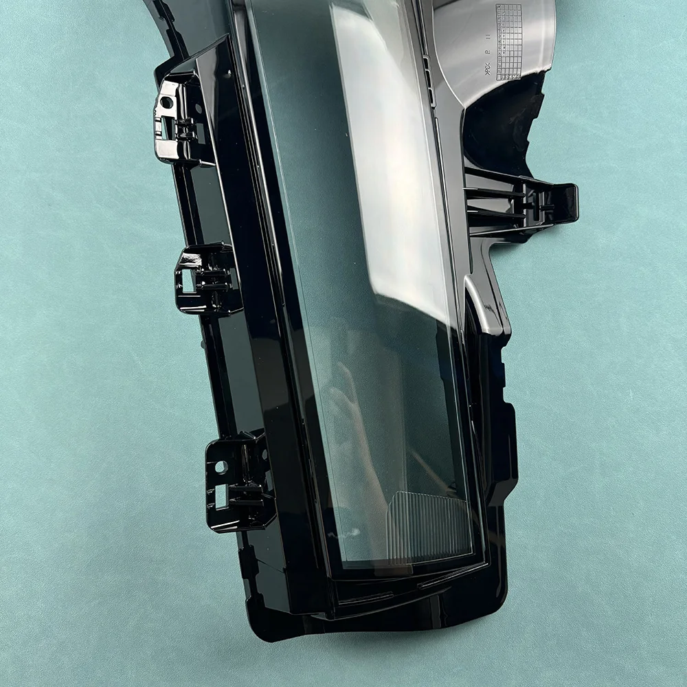 For Cadillac Lyriq 2022 Front Headlight Cover Transparent Lamp Shade Headlamp Shell Lens Plexiglass Replace Original Lampshade 4