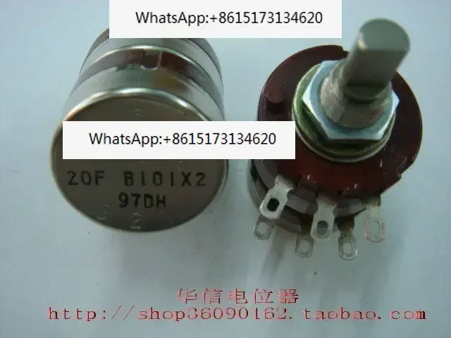 3 pieces TOCOS RV24YG 20F B100R B100 Euro duplex potentiometer filament balance 300B