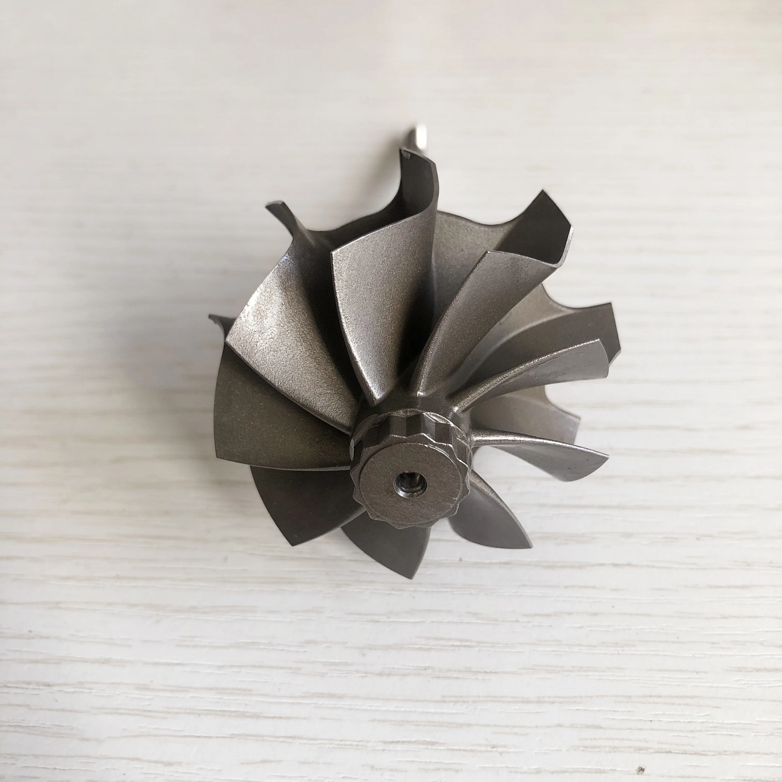 RHF5 IS38 Reverse 50.48/57.4mm 9 Blade ES3086203 / 06K145722H / 06K145722A / 06K145725S Turbo Shaft / Turbine Wheel