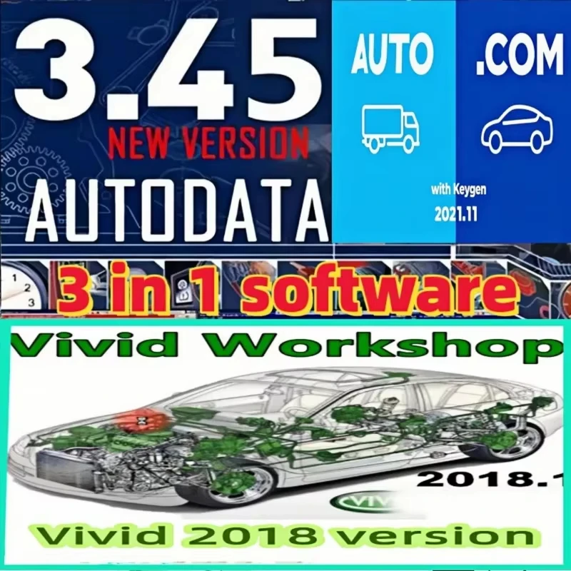 

Hot AutoData 3.45 Autocoms V2021.11 Auto Repair Software HAYNES 2025 PRO Vivid 2018.1 Multi-Language Workshop Data Parts Catalog