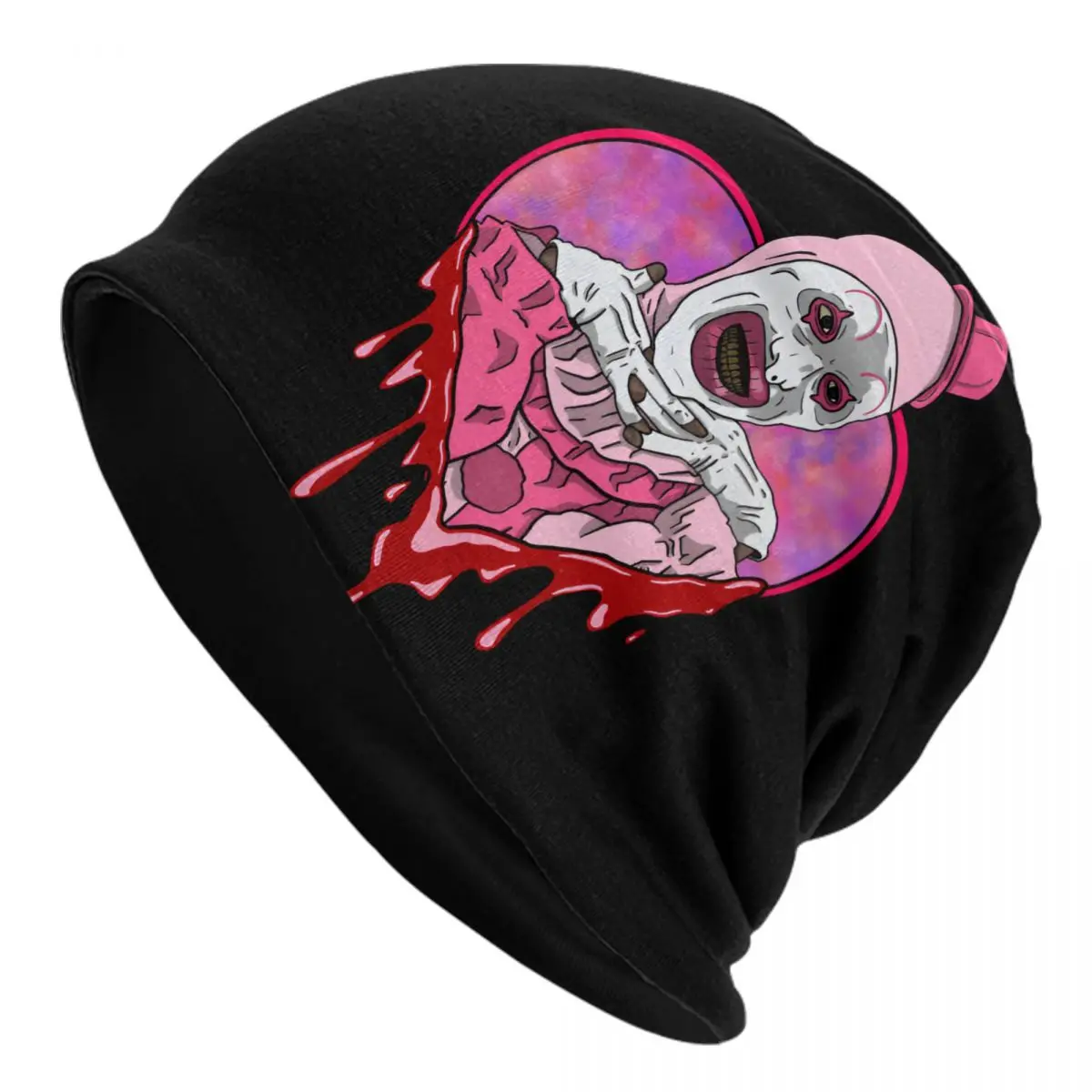 Custom Horror Movies T-Terrifiers Skullies Beanies Caps Men Women Hip Hop Winter Warm Knit Hat Adult Game Bonnet Hats