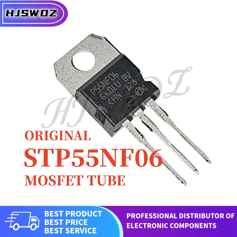 10-30PCS Original STP55NF06 P55NF06 TO-220 MOSFET Field effect tube Brand New In Stock