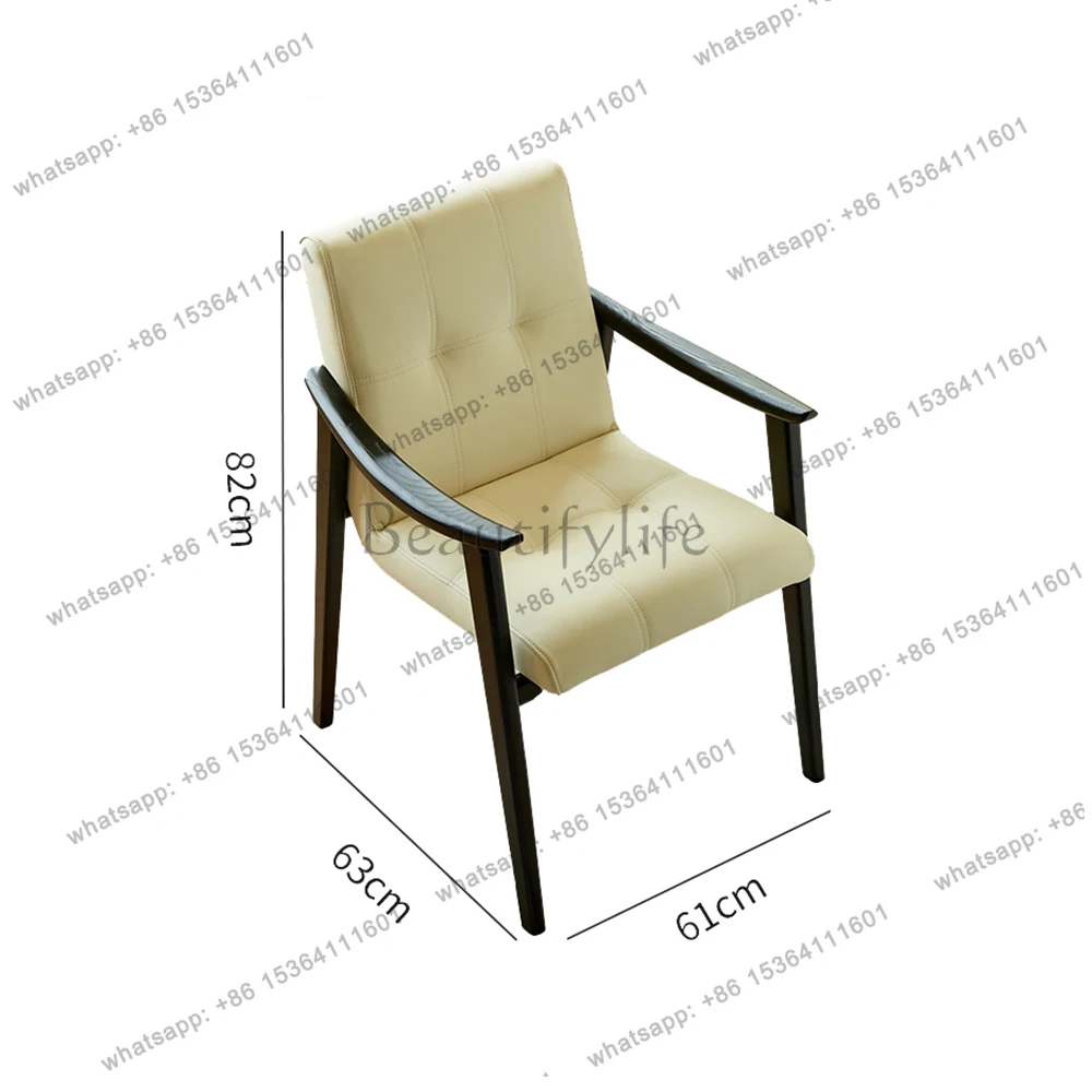 Dining Chairs Nordic Luxury Arm Premium Dining Chairs Living Room Modern Chaises Salle Manger Furniture