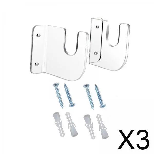 

3xКрепление на стену для скейтбордов, лонгбордов, лыж, сноубордов и водных лыж