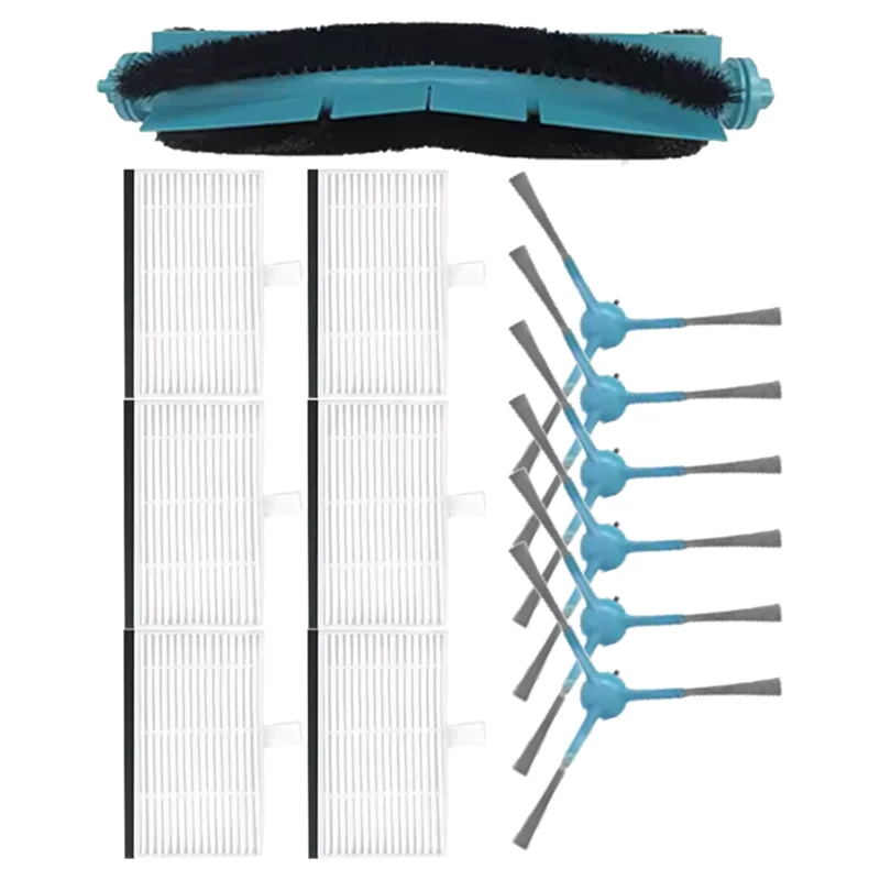 قطع غيار KEOL فرشاة رئيسية فرشاة جانبية فلتر Hepa لـ Cecotec Conga 9590/9990/10090 AI Spin Revolution Ultra Power