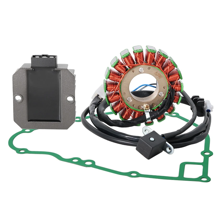 Stator Coil & Regulator Rectifier For Kawasaki KLF300 Bayou KEF300 Lacota Sport 300 2WD 21003-1276 21066-1055 21066-1101