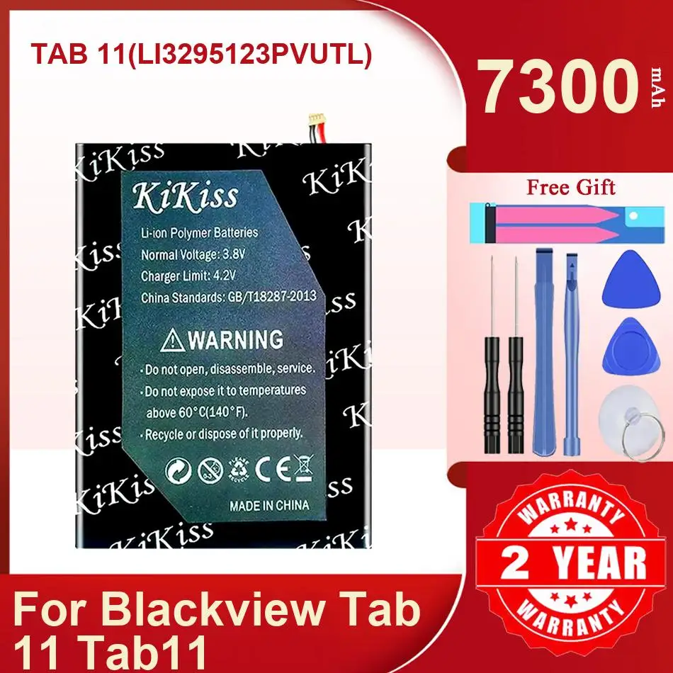 

Tab 11 LI3295123PVUTL 7300Mah Battery For Blackview Replacement High-Capacity Tablet
