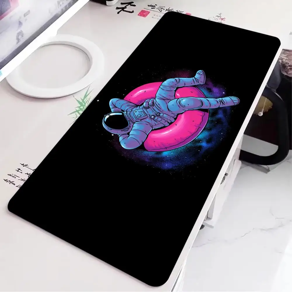 Space Mouse Pad Mouse Pad Komputer Besar Kantor Permainan Meja Tikar Karet Anti-slip Gaming Keyboard Mousepad Alas Meja Panjang