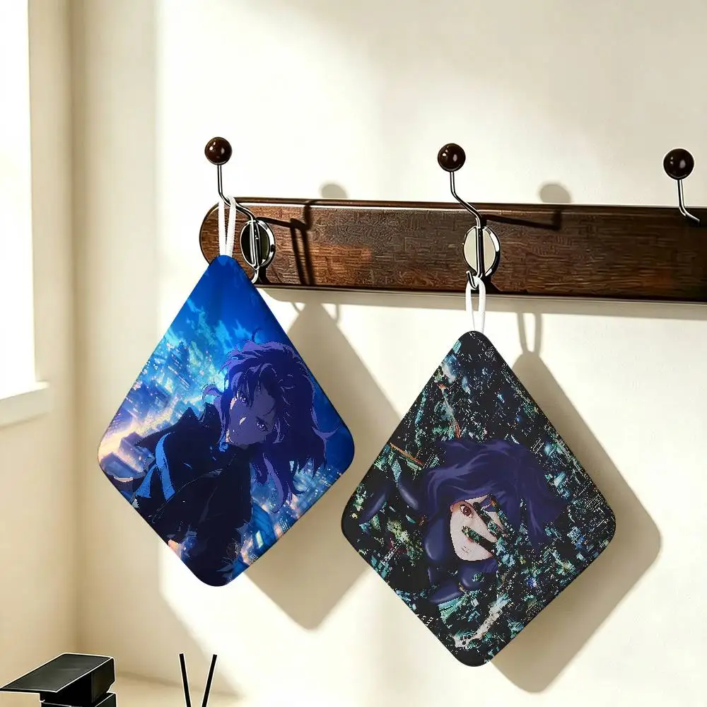 G-Ghost In The S-Shell For Whole House Use Polyester Cotton Daily Towel, Hanging Kitchen Hand Wiping Cloth, Durable