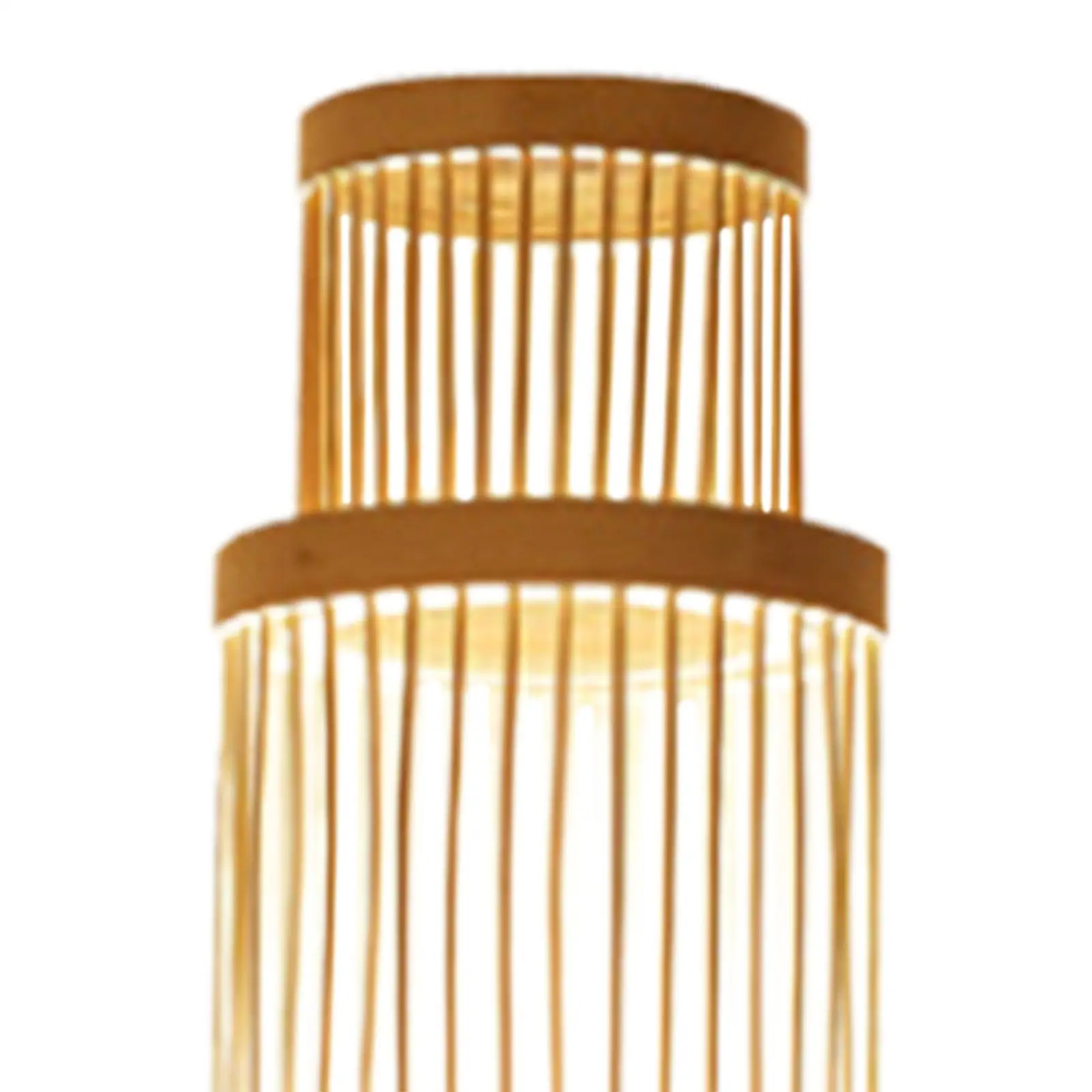 Bamboo Wall Lamp Wall Mounted Light Fixture New Chinese Style Indoor Boho Wall Lighting Rustic Wall Sconce for Hotel Corridor