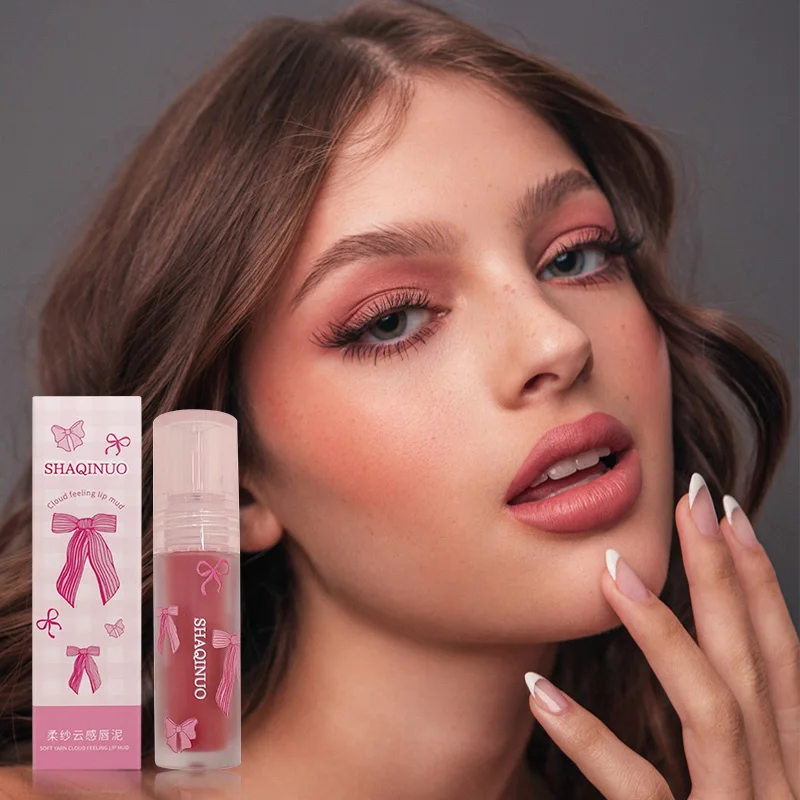 SHAQINUO Soft Cloud-Feel Lip Mousse: Lightweight, Hydrating, and Long-Lasting Formula-Perfect for a Natural