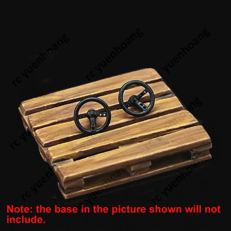 2PCS 1/64 Bilancia Modello di Auto Da Corsa Volante Piatto Profondo 3D Stampato In Resina Parti Modificate Decorazione Simulazione Scena Giocattolo