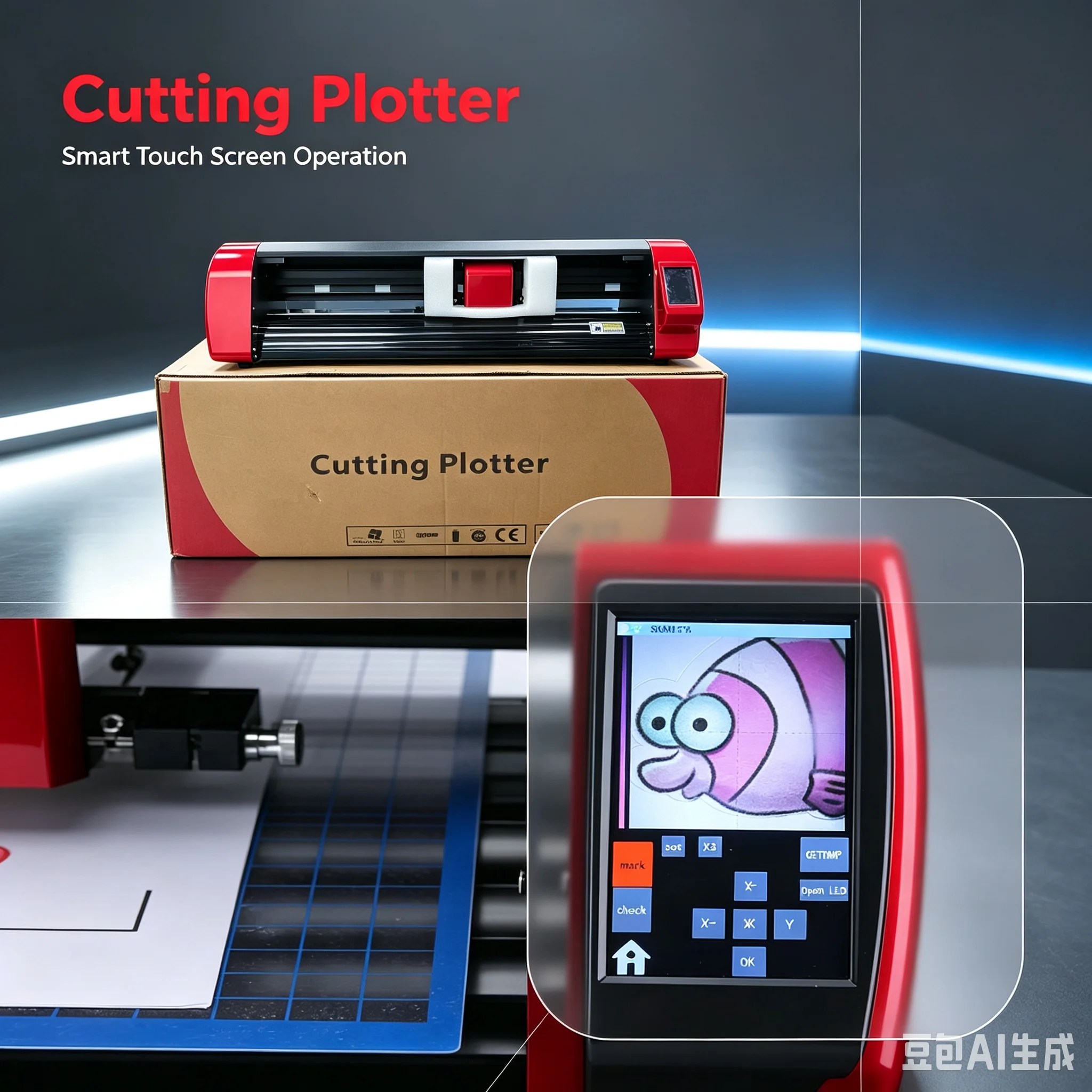 Industrial Laser Metal Cutter - Máquina de corte a laser com